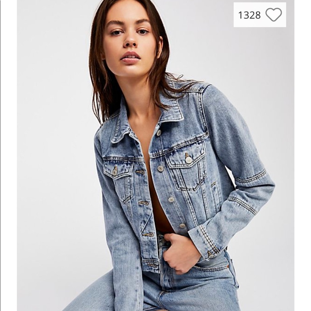 Free People Denim Jacket